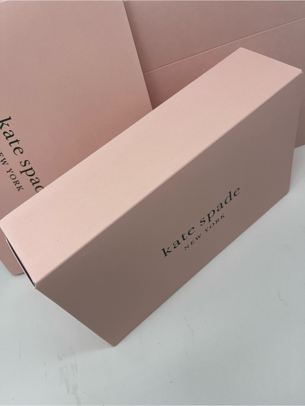 3 boxes set Kate Spade New York Empty Gift Box Pink 10” x 6” x 2.5” Authentic - Picture 3 of 16